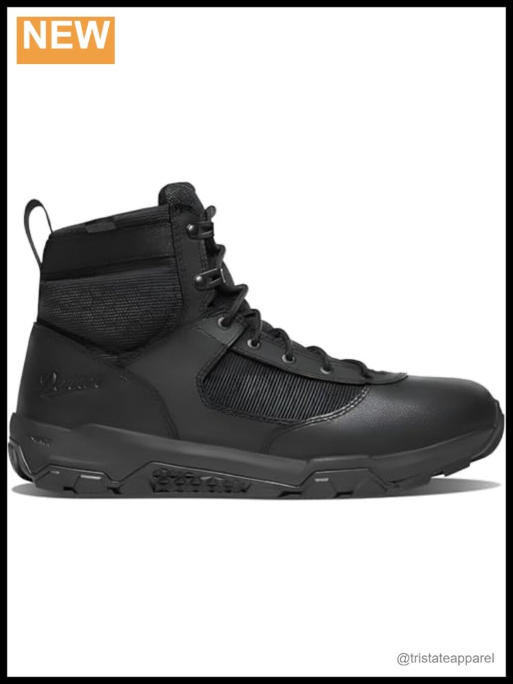 Danner Sonic Side Zip 6" Leather Military Tactical Boots Abrasion Resistant